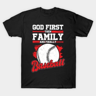 Baseball Season Sport Game Player Gift T-Shirt